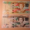 EAST CARIBBEAN STATES 1965-2015 SET OF 1-5-10-20-50-100 DOLLARS - Image 5
